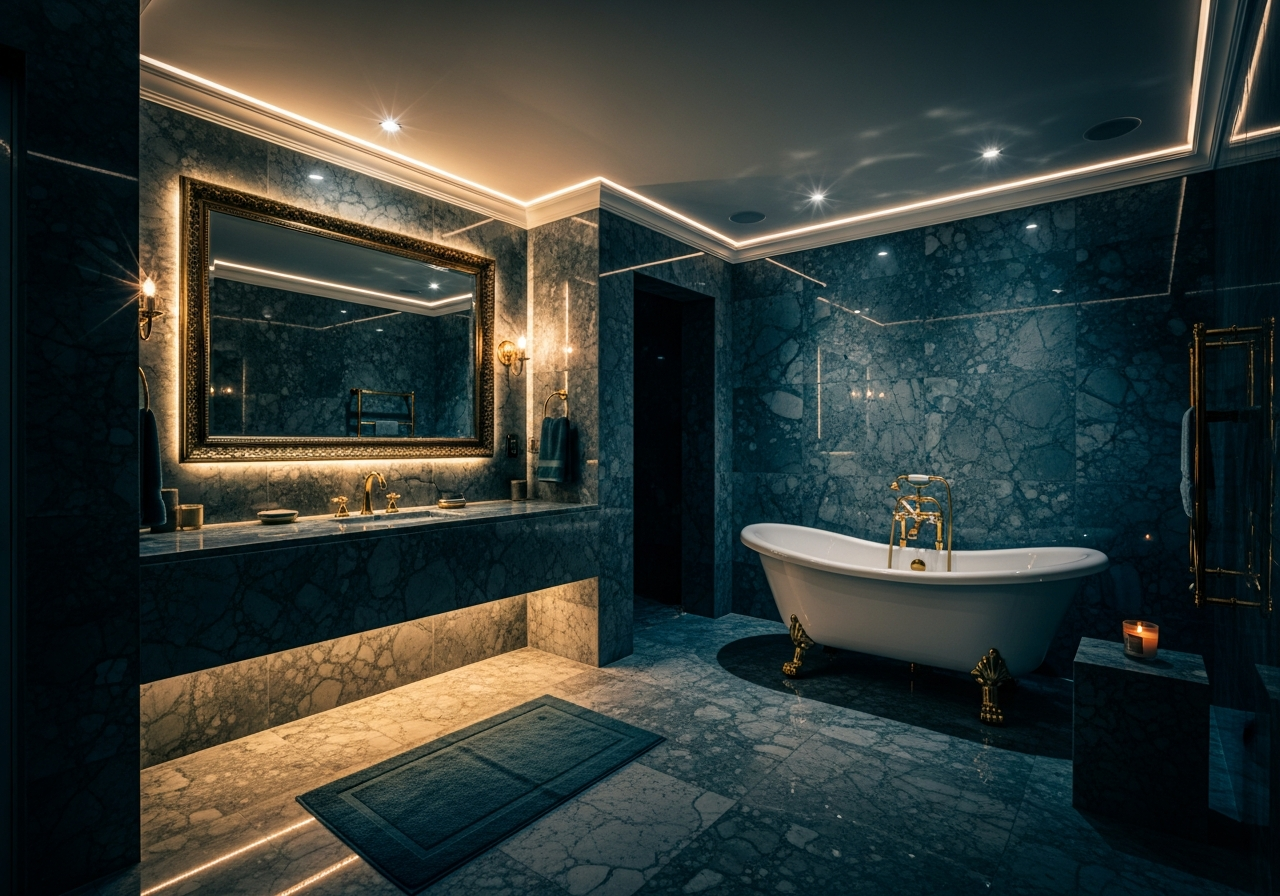 Prepared residential interior for a property manager