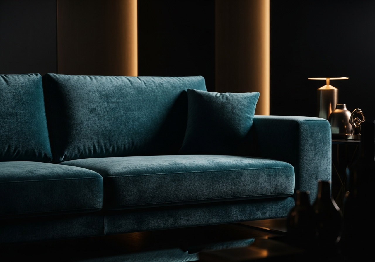 Upholstered seating in a welcoming interior